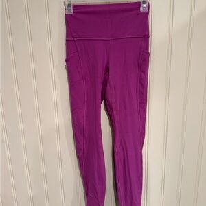 Lululemon Athletica Purple Full-Length Leggings